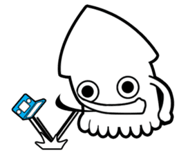 Suruming : the gaming squid sticker #299793
