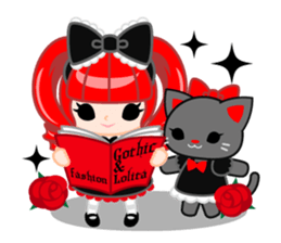Gothic & Lolita-English- sticker #299825
