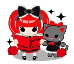 Gothic & Lolita-English- sticker #299825