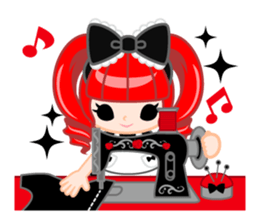 Gothic & Lolita-English- sticker #299826