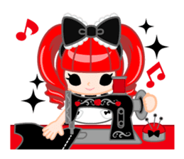 Gothic & Lolita-English- sticker #299826