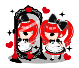 Gothic & Lolita-English- sticker #299827