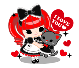Gothic & Lolita-English- sticker #299828