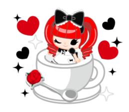 Gothic & Lolita-English- sticker #299834