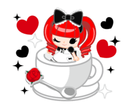 Gothic & Lolita-English- sticker #299834