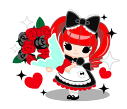 Gothic & Lolita-English- sticker #299835