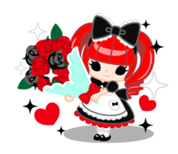 Gothic & Lolita-English- sticker #299835