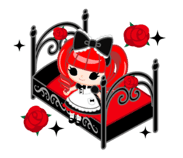 Gothic & Lolita-English- sticker #299840