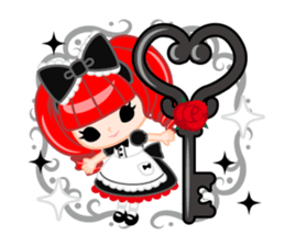 Gothic & Lolita-English- sticker #299847