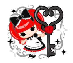 Gothic & Lolita-English- sticker #299847