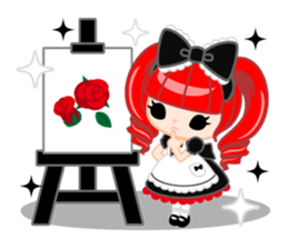 Gothic & Lolita-English- sticker #299856