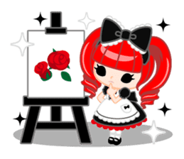 Gothic & Lolita-English- sticker #299856