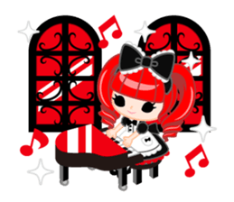 Gothic & Lolita-English- sticker #299860