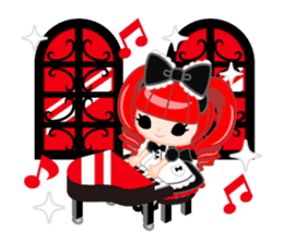 Gothic & Lolita-English- sticker #299860