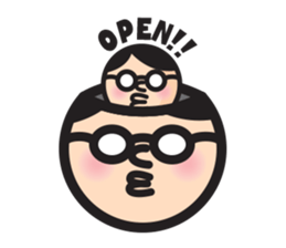 MARU OYA-G sticker #300030