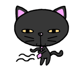 Salaryman cat Version 2 sticker #300466
