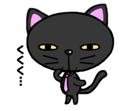 Salaryman cat Version 2 sticker #300486