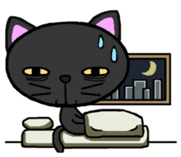 Salaryman cat Version 2 sticker #300502