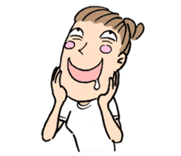 Mary is a northeast girl. sticker #300948