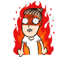 Mary is a northeast girl. sticker #300954