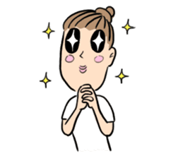 Mary is a northeast girl. sticker #300965