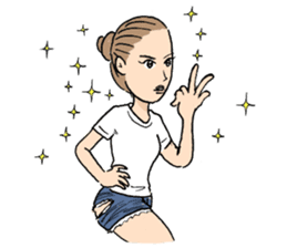 Mary is a northeast girl. sticker #300981