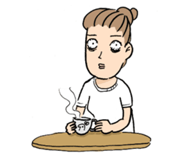 Mary is a northeast girl. sticker #300983