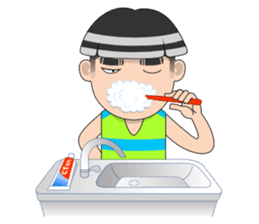 Kapo The cranky boy Ep.1 sticker #301381