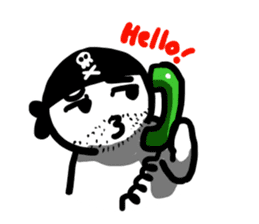 Captain and Kohai sticker #301427