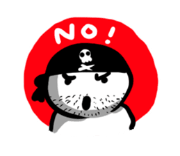 Captain and Kohai sticker #301445