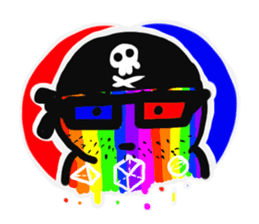 Captain and Kohai sticker #301450