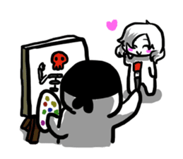 Captain and Kohai sticker #301453