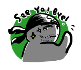 Captain and Kohai sticker #301462