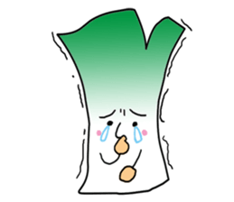 The Scallion ! ( Negi Man) sticker #301870