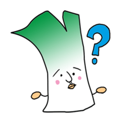 The Scallion ! ( Negi Man) sticker #301877