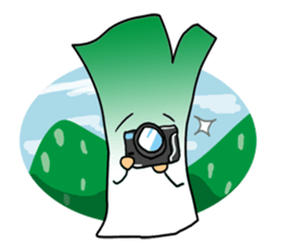 The Scallion ! ( Negi Man) sticker #301885