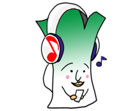 The Scallion ! ( Negi Man) sticker #301886