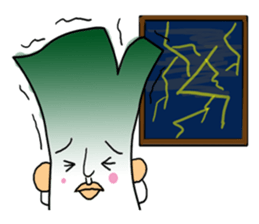 The Scallion ! ( Negi Man) sticker #301897