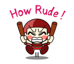 Kitakyukko! English1 sticker #302278