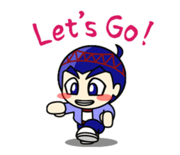 Kitakyukko! English1 sticker #302282