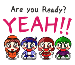 Kitakyukko! English1 sticker #302303