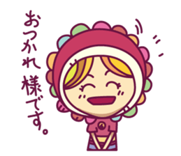 Smile girl sticker #302453
