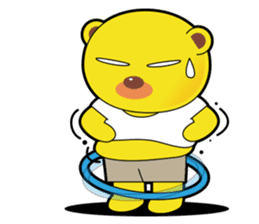 Pp Bear and Pants Pig sticker #302775