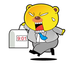 Pp Bear and Pants Pig sticker #302776