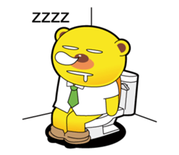 Pp Bear and Pants Pig sticker #302782