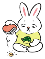 A little fatty-rabbit sticker #302860