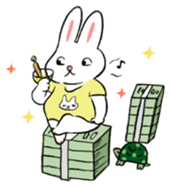 A little fatty-rabbit sticker #302864