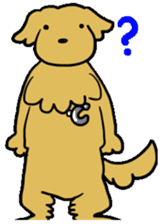 Chobi the GoldenRetriever sticker #303143