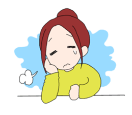 fighting mama sticker #303292