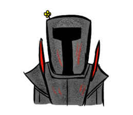 Flies with the devil sticker #303390